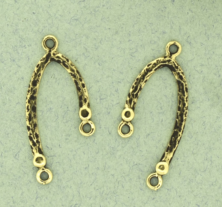 Bronze Earring Component