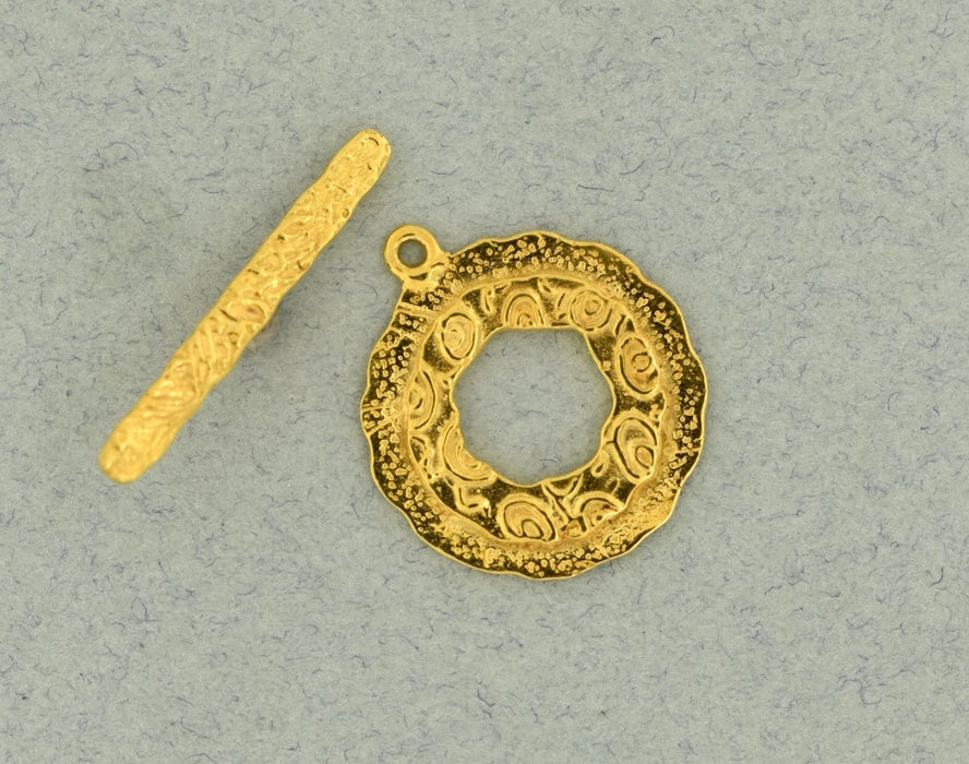 Gold Plated 2 Layer Toggle GP626