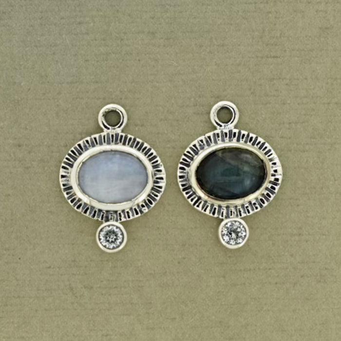 New pendant or earring component PS1046