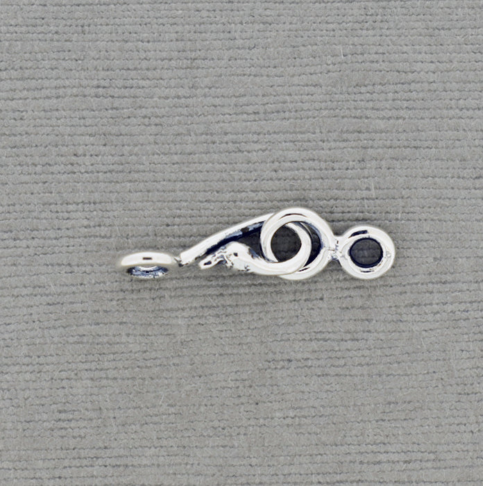 Bird Head Clasp in Sterling Silver PS326
