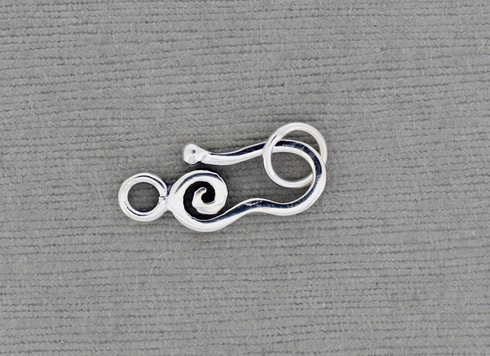 Sterling Silver Hook Clasp PS04