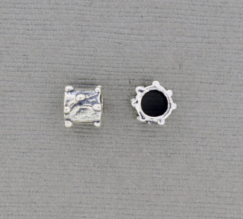 Small Barrel Bead with Large Hole PS970