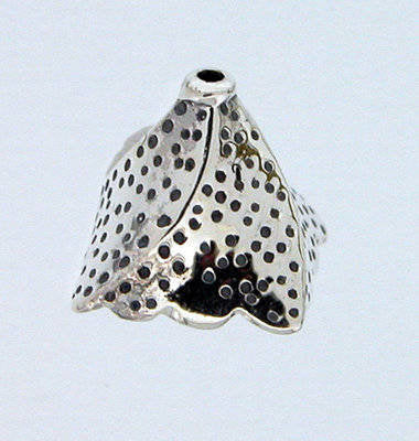 Large Twisted Pyramid Bead Cap PS557